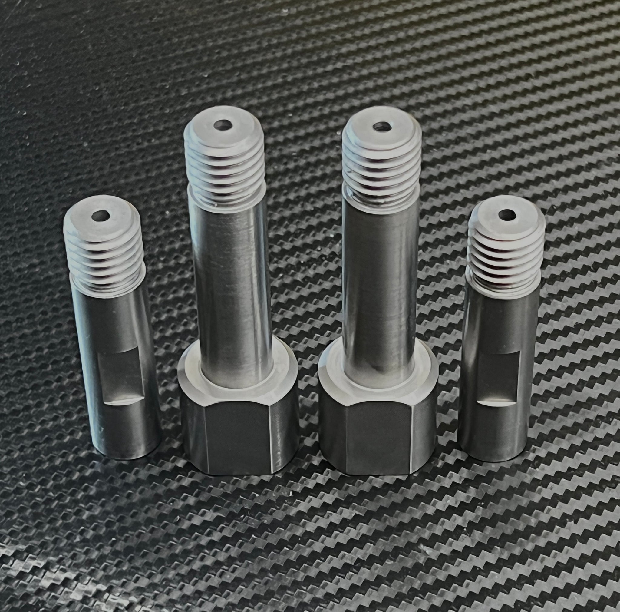 XCELL axle sleeves for Evolve GTR and Hadean Eskate