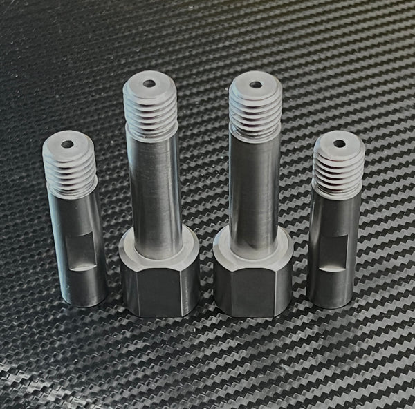 XCELL axle sleeves for Evolve GTR and Hadean Eskate