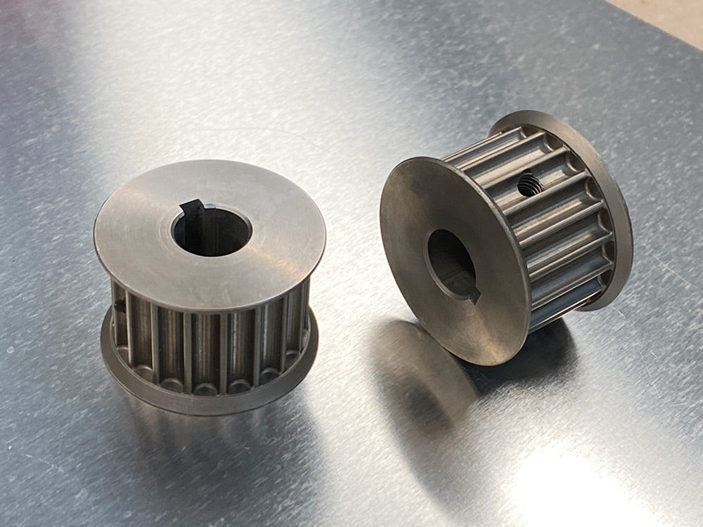 XCELL 18T Pinions (2) - 10mm shaft - Carbon Stainless Steel