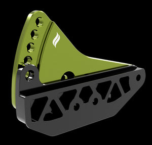 Variable Ride Height system for Onewheel GT in Lime Green