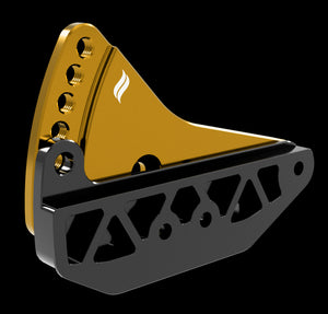 Variable Ride Height system for Onewheel GT in Gold