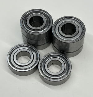 Genuine SKF 6001-2ZZ Bearings (Set of 8) - fits most eskate wheels including XCELL.