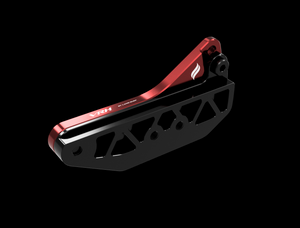 Variable Ride Height system for Onewheel GT in Red - inner frame view