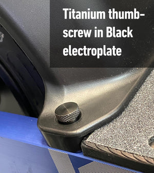 Titanium Thumbscrews for Contour™ Fender